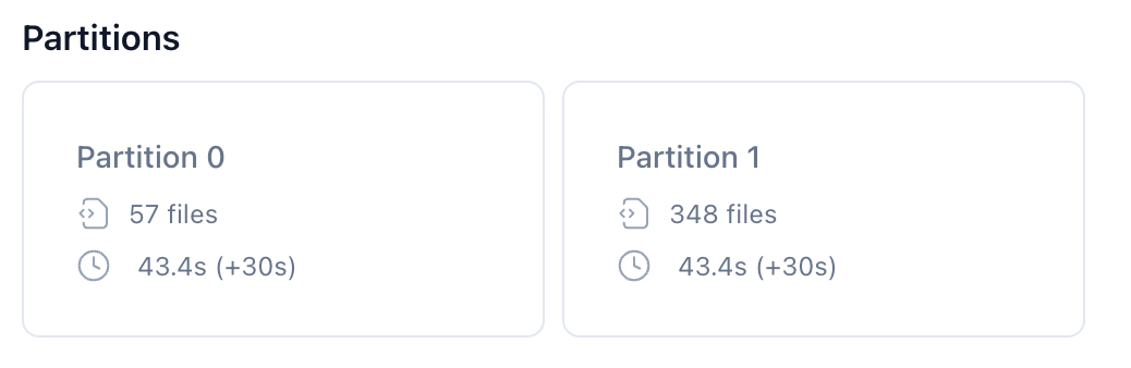 Captain Cloud Test Partition UI